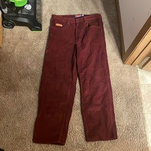 Empyre burgundy corduroy Pants
